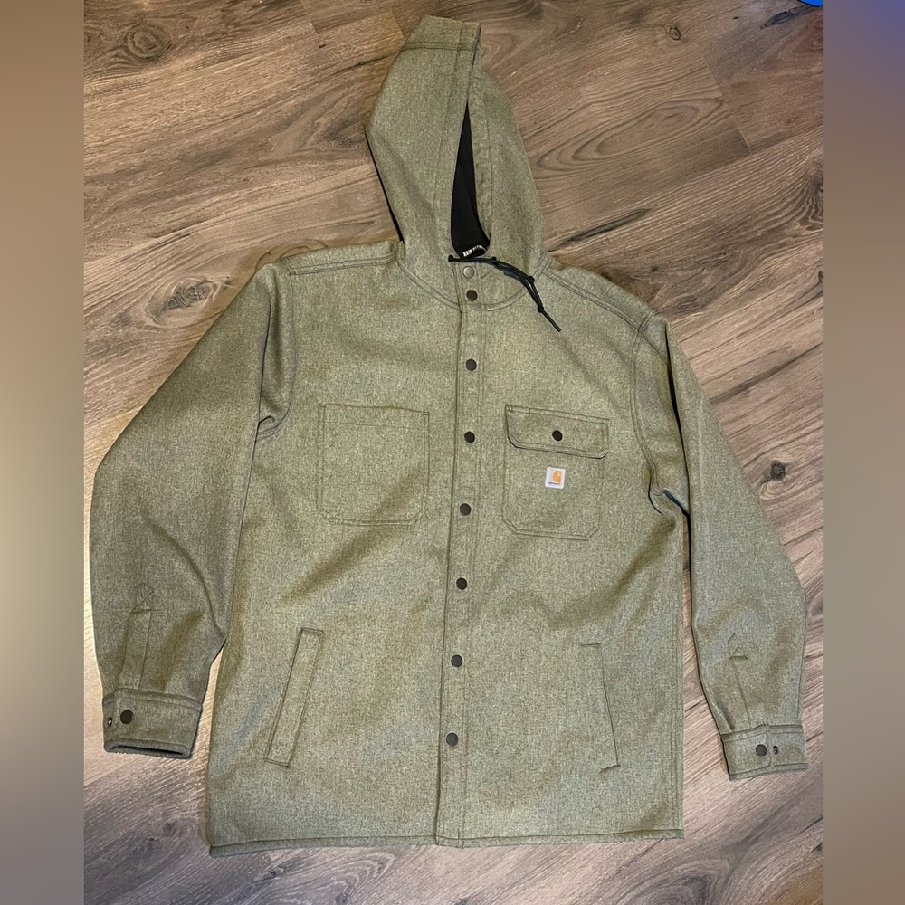 Men's Carhartt Rain Defender Relaxed Fit Hooded Jacket